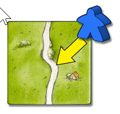 Carcassonne Follower - Thief (Meeple)